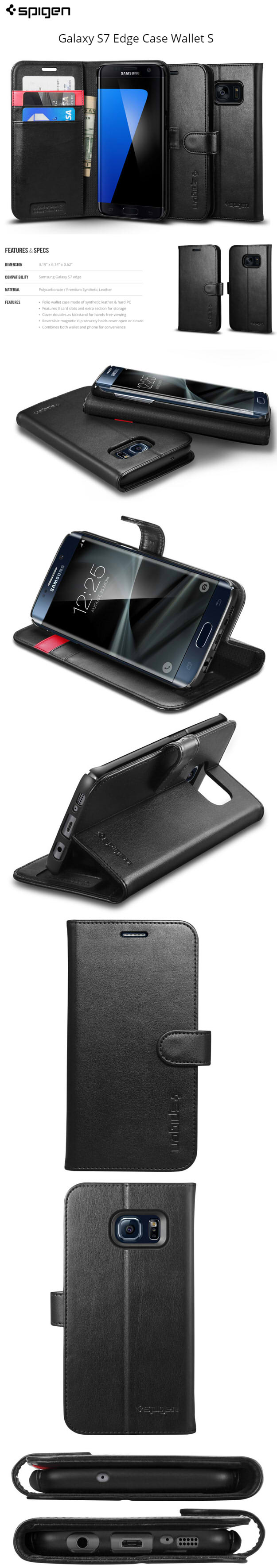 Galaxy S7 Edge Case Wallet S